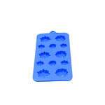 Candy Mold, 12 Cavity, Blue, Silicone, Succulents, (Sold Per Each) Wilton BAKE-012902