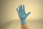 Gloves, Medium, Blue, Nitrile, Powder Free, Arvesta 232-M