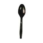 ARVESTA Spoons, Mediumweight, Black, Plastic, (1000/Case), Arvesta 2023B