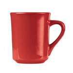 ASD VENDOR 8.5 Oz. Mug, Red, Ceramic, World Tableware IXTM-8-3