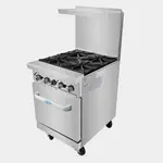 Atosa AGR-4B-NG Range, 24" Restaurant, Gas