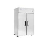 Refrigerator, 52", Stainless Steel, 2 Door, Top Mount, Atosa Catering MBF8005GR
