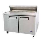 Refrigerated Prep Table, 60", Silver, Stainless Steel, Atosa Catering MSF8303GR