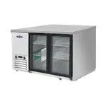 Atosa MBB59GGR Back Bar Cabinet, Refrigerated