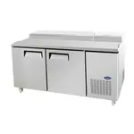 Atosa MPF8202GR Refrigerated Counter, Pizza Prep Table