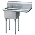 Atosa MRSA-1-R Sink, (1) One Compartment