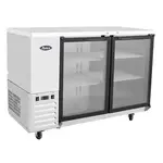 Atosa SBB48GGRAUS1 Back Bar Cabinet, Refrigerated