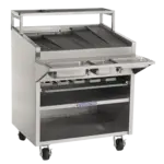 Bakers Pride F-48RS-C Charbroiler, Gas, Floor Model