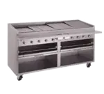 Bakers Pride F-72RS Charbroiler, Gas, Floor Model