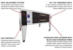 Bakers Pride Y-800-DSP Pizza Bake Oven, Deck-Type, Gas