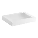 ARVESTA (DISPOSABLES) Bakery Box; Ivory Board; White/White; W/Window; L 10 In.; W 10 In.; H 4 In.