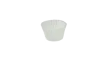 Baking Cup, 2-1/4" x 6" x 1-7/8", White, Paper, (10,000/Case) Paterson Pacific CG01013