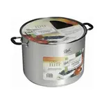 Ball 21 Qt. Stainless Steel Water Bath Canner with Canning Rack and Twist Lock Handles