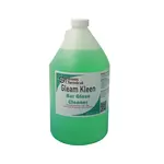 Bar Glass Cleaner, 1 Gallon, Blue Liquid, Gleam Kleen, Artemis Chemicals GLEAMKLEEN-4/1