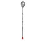 BAR SPOON W/RED TIP 11"