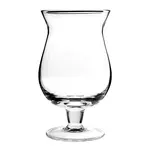 Beer Glass, Footed, 11.75 Oz., Glass, Made In Italy.