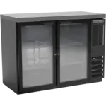 Beverage Air BB48HC-1-FG-B-27 Back Bar Cabinet, Refrigerated