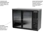 Beverage Air BB48HC-1-GS-F-PT-B-27 Back Bar Cabinet, Refrigerated, Pass-Thru