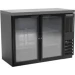 Beverage Air BB48HC-1-GS-F-PT-B-27 Back Bar Cabinet, Refrigerated, Pass-Thru