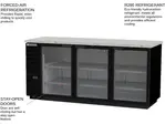 Beverage Air BB78HC-1-G-S Back Bar Cabinet, Refrigerated