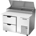 Beverage Air DPD46HC-2 Refrigerated Counter, Pizza Prep Table