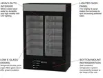 Beverage Air MMR45HC-1-B Refrigerator, Merchandiser