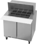 Beverage Air SPE36HC-12M Refrigerated Counter, Mega Top Sandwich / Salad Un