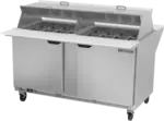 Beverage Air SPE60HC-24M-DS Refrigerated Counter, Mega Top Sandwich / Salad Un