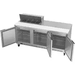 Beverage Air SPE72HC-08 Refrigerated Counter, Sandwich / Salad Unit