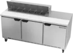 Beverage Air SPE72HC-12 Refrigerated Counter, Sandwich / Salad Unit