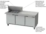 Beverage Air SPE72HC-12M Refrigerated Counter, Mega Top Sandwich / Salad Un
