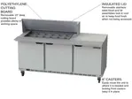 Beverage Air SPE72HC-18M Refrigerated Counter, Mega Top Sandwich / Salad Un