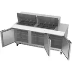 Beverage Air SPE72HC-24M Refrigerated Counter, Mega Top Sandwich / Salad Un