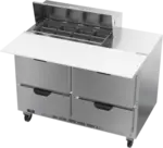 Beverage Air SPED48HC-08C-4 Refrigerated Counter, Sandwich / Salad Unit