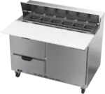 Beverage Air SPED48HC-12C-2 Refrigerated Counter, Sandwich / Salad Unit