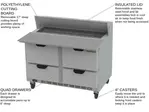 Beverage Air SPED48HC-12C-4 Refrigerated Counter, Sandwich / Salad Unit