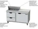 Beverage Air SPED60HC-08-2 Refrigerated Counter, Sandwich / Salad Unit