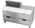 Beverage Air SPED60HC-08C-4 Refrigerated Counter, Sandwich / Salad Unit