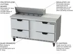 Beverage Air SPED60HC-10-4 Refrigerated Counter, Sandwich / Salad Unit