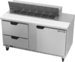 Beverage Air SPED60HC-12-2 Refrigerated Counter, Sandwich / Salad Unit