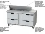 Beverage Air SPED60HC-12-4 Refrigerated Counter, Sandwich / Salad Unit