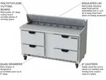 Beverage Air SPED60HC-16-4 Refrigerated Counter, Sandwich / Salad Unit