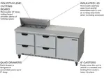 Beverage Air SPED72HC-08-4 Refrigerated Counter, Sandwich / Salad Unit