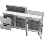 Beverage Air SPED72HC-10-2 Refrigerated Counter, Sandwich / Salad Unit