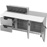 Beverage Air SPED72HC-10C-2 Refrigerated Counter, Sandwich / Salad Unit