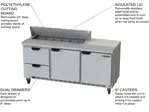 Beverage Air SPED72HC-12-2 Refrigerated Counter, Sandwich / Salad Unit