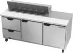 Beverage Air SPED72HC-12-2 Refrigerated Counter, Sandwich / Salad Unit