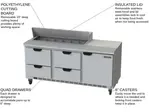 Beverage Air SPED72HC-12-4 Refrigerated Counter, Sandwich / Salad Unit