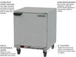 Beverage Air UCR27AHC Refrigerator, Undercounter, Reach-In