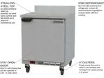 Beverage Air WTF27AHC-FIP Freezer Counter, Work Top
